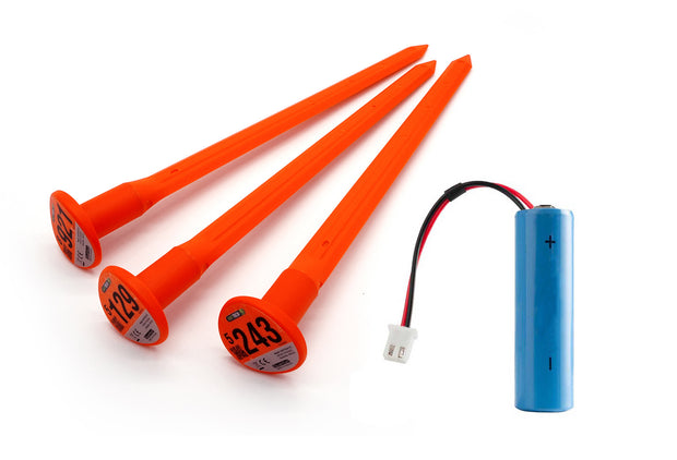 HAYTECH Sonden und Ersatzbatterien.